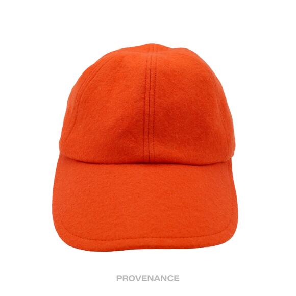🔴 Christian Dior CD Wool Blend Cap Hat - Orange - Picture 2 of 8